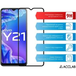 Стекло защитное ACCLAB Full Glue VIVO Y21 Фото 2