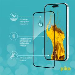 Стекло защитное Piko Full Glue Apple iPhone 15 Фото 4