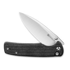 Нож Sencut Sachse Satin Black Micarta Фото 3
