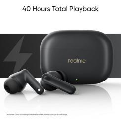 Наушники realme Buds T300 Stylish Black Фото 7