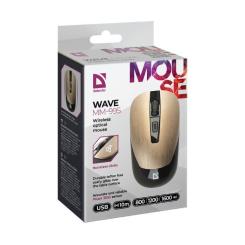 Мышка Defender Wave MM-995 Silent Wireless Gold Фото 4