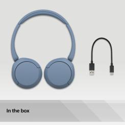 Наушники Sony WH-CH520 Wireless Blue Фото 5