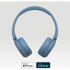 Наушники Sony WH-CH520 Wireless Blue Фото 6