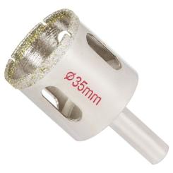 Коронка Sigma алмазная по керамике и стеклу 35мм Фото