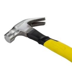 Молоток Sigma з цвяходером 225г фібергласова ручка (магніт) Фото 2