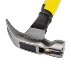 Молоток Sigma з цвяходером 225г фібергласова ручка (магніт) Фото 3