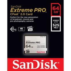 Карта памяти SanDisk 64GB CFast 2.0 Extreme Pro Фото 2