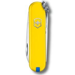 Нож Victorinox Classic SD Ukraine Жовто-синій Фото 3