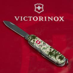 Нож Victorinox Climber Army Піксель + Лого Фото 4