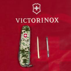 Нож Victorinox Climber Army Піксель + Лого Фото 5