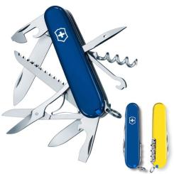 Нож Victorinox Huntsman Ukraine 91 мм Синьо-жовтий Фото 1