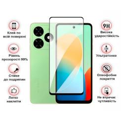 Стекло защитное BeCover Tecno Spark Go 2024 (BG6) Black Фото 2