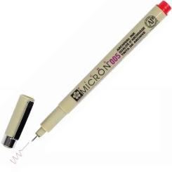 Лайнер Sakura Pigma Micron (0.05) 0,2мм Красный Фото 1