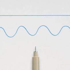 Лайнер Sakura Pigma Micron (0.2) 0,3 мм Синий Фото 3