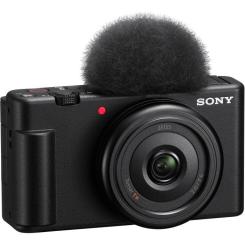 Цифровой фотоаппарат Sony Alpha ZV-1F Black Фото 1