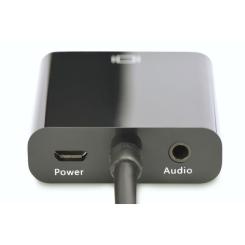 Переходник Digitus MicroHDMI to VGA (M/F) Full HD Фото 2