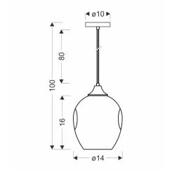 Люстра Candellux Aspa Фото 1