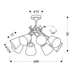 Люстра Candellux VOX Фото 2