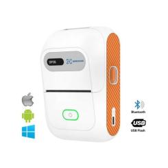Принтер этикеток UKRMARK DP26WT bluetooth, USB, белый Фото