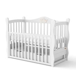 Кроватка Angelo Angelo LUX- 10 (белый) 120х60 Фото 2