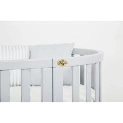 Кроватка Angelo трансформер 7-в-1 (серый) Фото 3