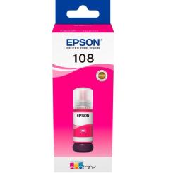 Контейнер с чернилами Epson 108 EcoTank L8050/L18050 magenta Фото 1