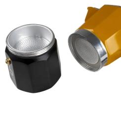 Гейзерная кофеварка Bo-Camp Hudson 6-cups Yellow/Black Фото 1