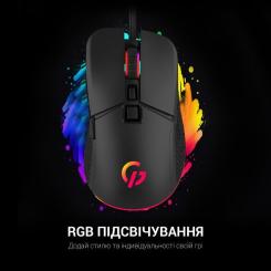 Мышка GamePro GM340 USB Black Фото 4