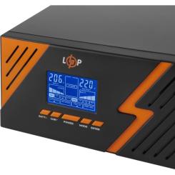 Источник бесперебойного питания LogicPower LPM - PSW-1500VA, 1050W, Black Фото 3