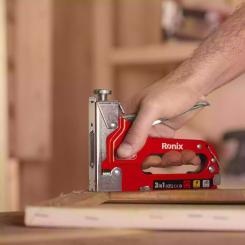 Степлер строительный Ronix 14мм Фото 9