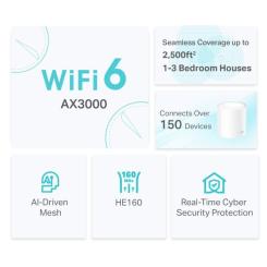 Точка доступа Wi-Fi TP-Link DECO-X50-1-PACK Фото 4