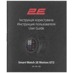 Смарт-часы 2E Motion GT2 47mm Black-Red Фото 7