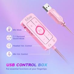 Наушники Fifine H9P Pink Фото 4