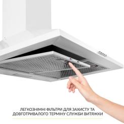 Вытяжка кухонная Weilor WK 65 WH Фото 4