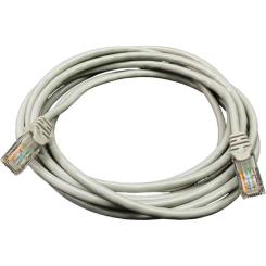Патч-корд GEAR 1.5м UTP cat.5e, CU, 24AWG, gray Фото 1