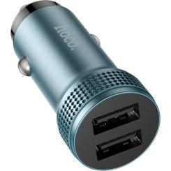 Зарядное устройство HOCO Z49 Level 2xUSB Metal Gray Фото 1