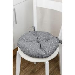 Подушка на стул Прованс Merry Christmas серая D-40 Фото 1