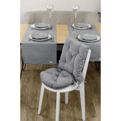 Подушка на стул Прованс Merry Christmas серая D-40 Фото 4