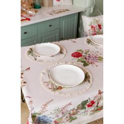 Скатерть Прованс гобеленовая Гуси 135х180 см Фото 3