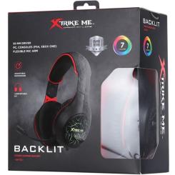 Наушники Xtrike ME GH-710 Rainbow Black Фото 4