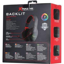 Наушники Xtrike ME GH-710 Rainbow Black Фото 5