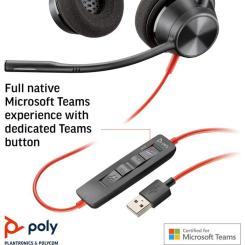 Наушники Poly Blackwire 3320-M USB-A/C Фото 1