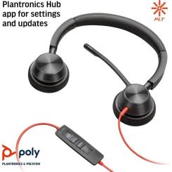 Наушники Poly Blackwire 3320-M USB-A/C Фото 3