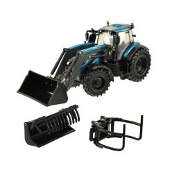 Спецтехника Britains Трактор Valtra с фронтальным погрузчиком 1:32 Фото 1