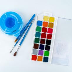 Акварельные краски Kite Classic, 24 цвета Фото 3