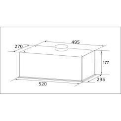 Вытяжка кухонная GRANADO Palamos 4613-700 Black glass Фото 7