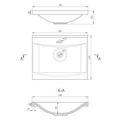 Раковина GRANADO Laredo white gel Фото 5