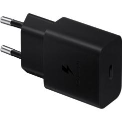 Зарядное устройство Samsung USB-С 15W Black + Cable USB-C 1m Фото 2