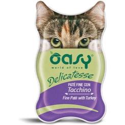Паштет для кошек OASY Adult з індичкою 85 г Фото