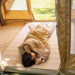 Спальный мешок Naturehike L150 NH20MSD05 (13°C) лівий, світло-зелений Фото 2